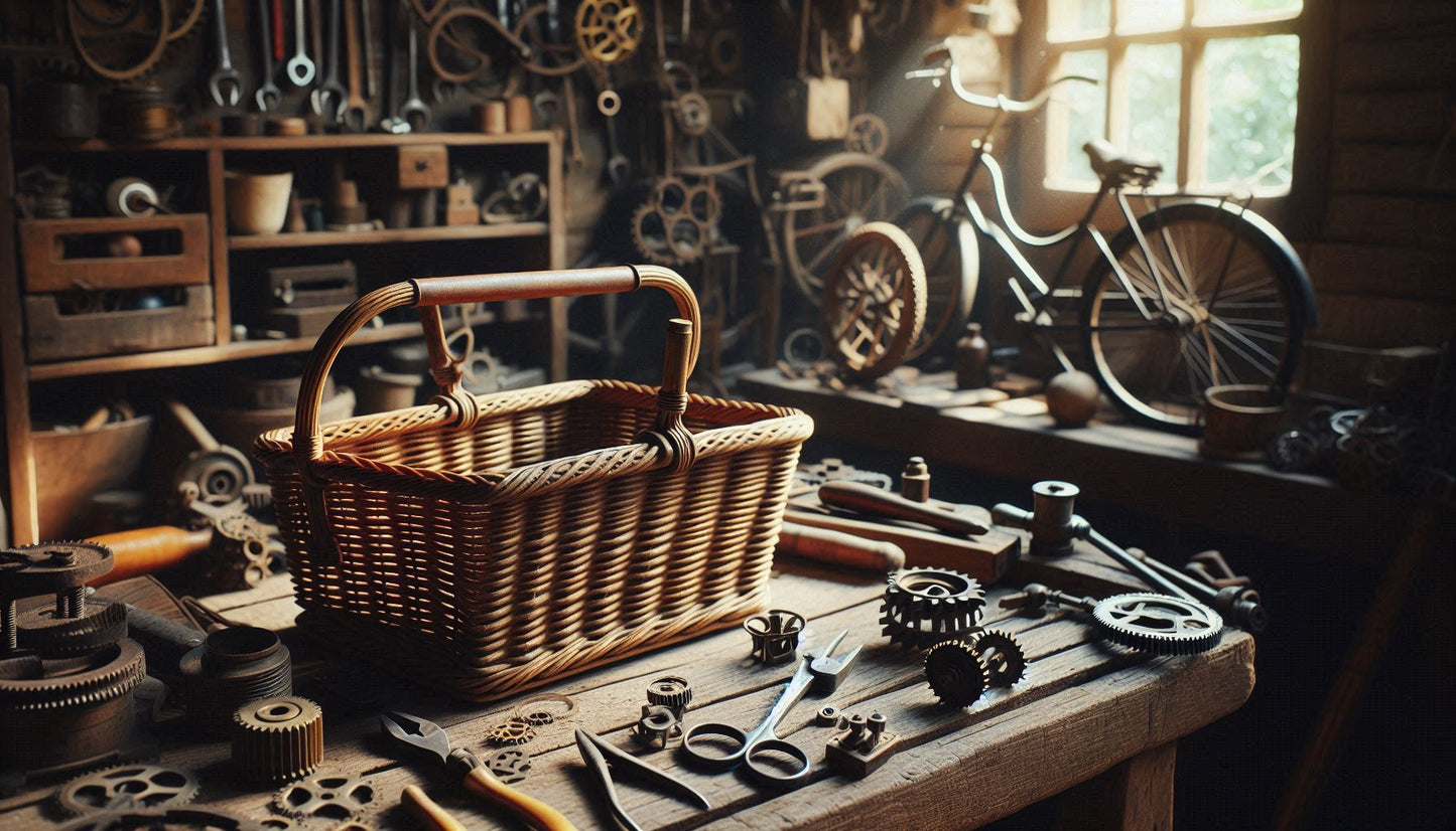 Fahrradkorb montieren