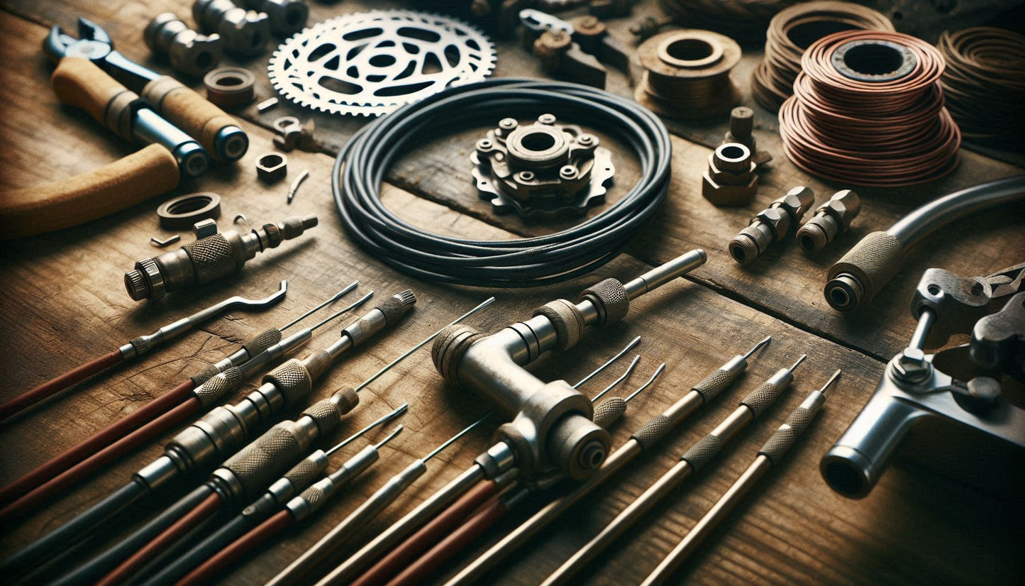 Bremszug am Fahrrad de- und montieren