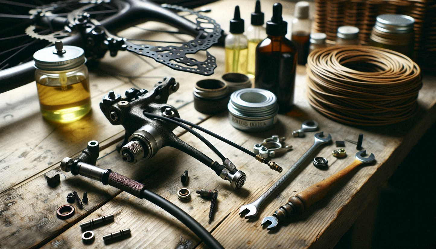 Hydraulikbremse am Fahrrad entlüften