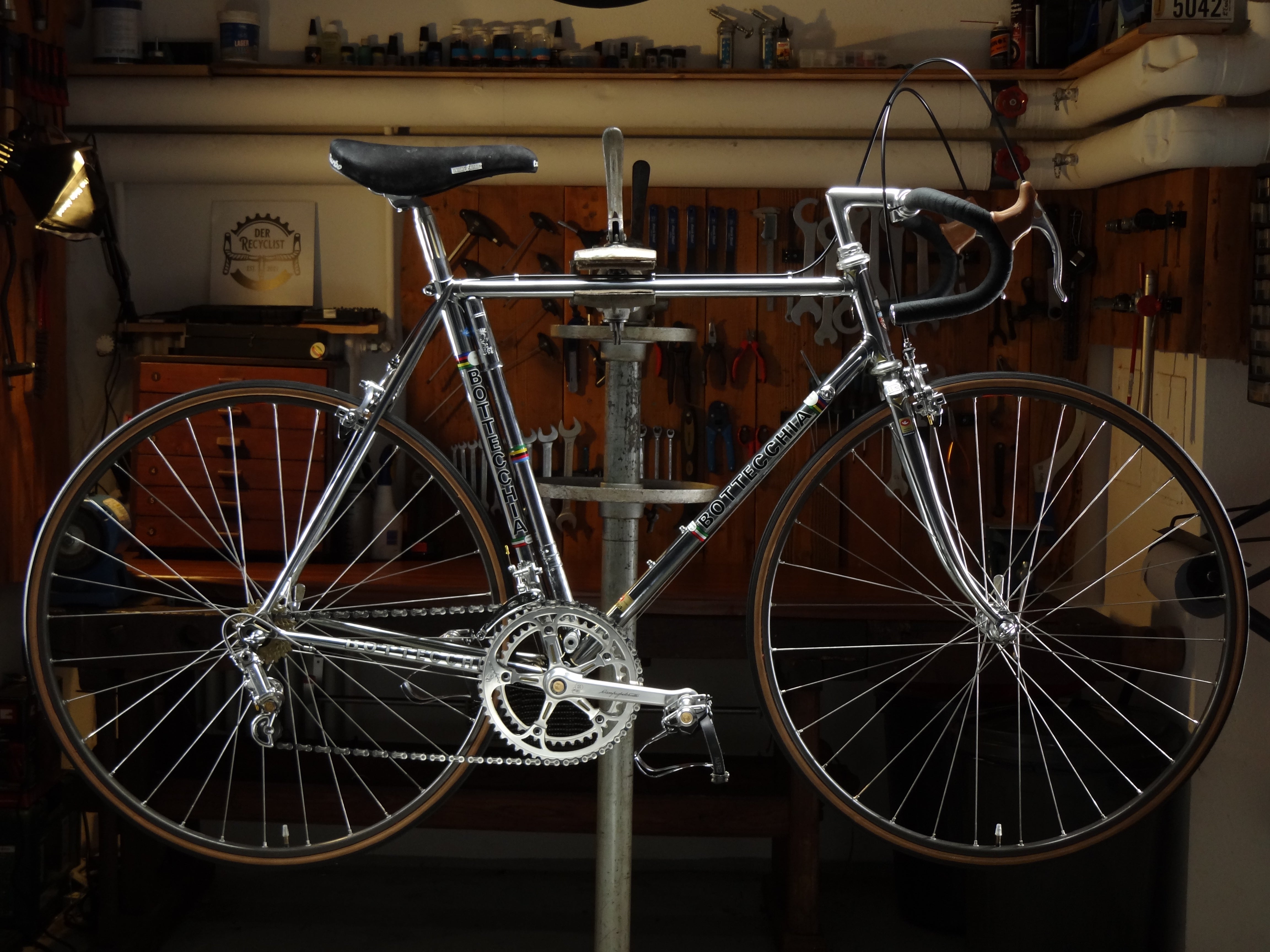 bottecchia rennrad erfahrung Professional Chrom 50th (NOS) – Der ReCyclist Option:16 Inch reverbsync-shipping-profile:Snare Drums Super Mario Land Bike