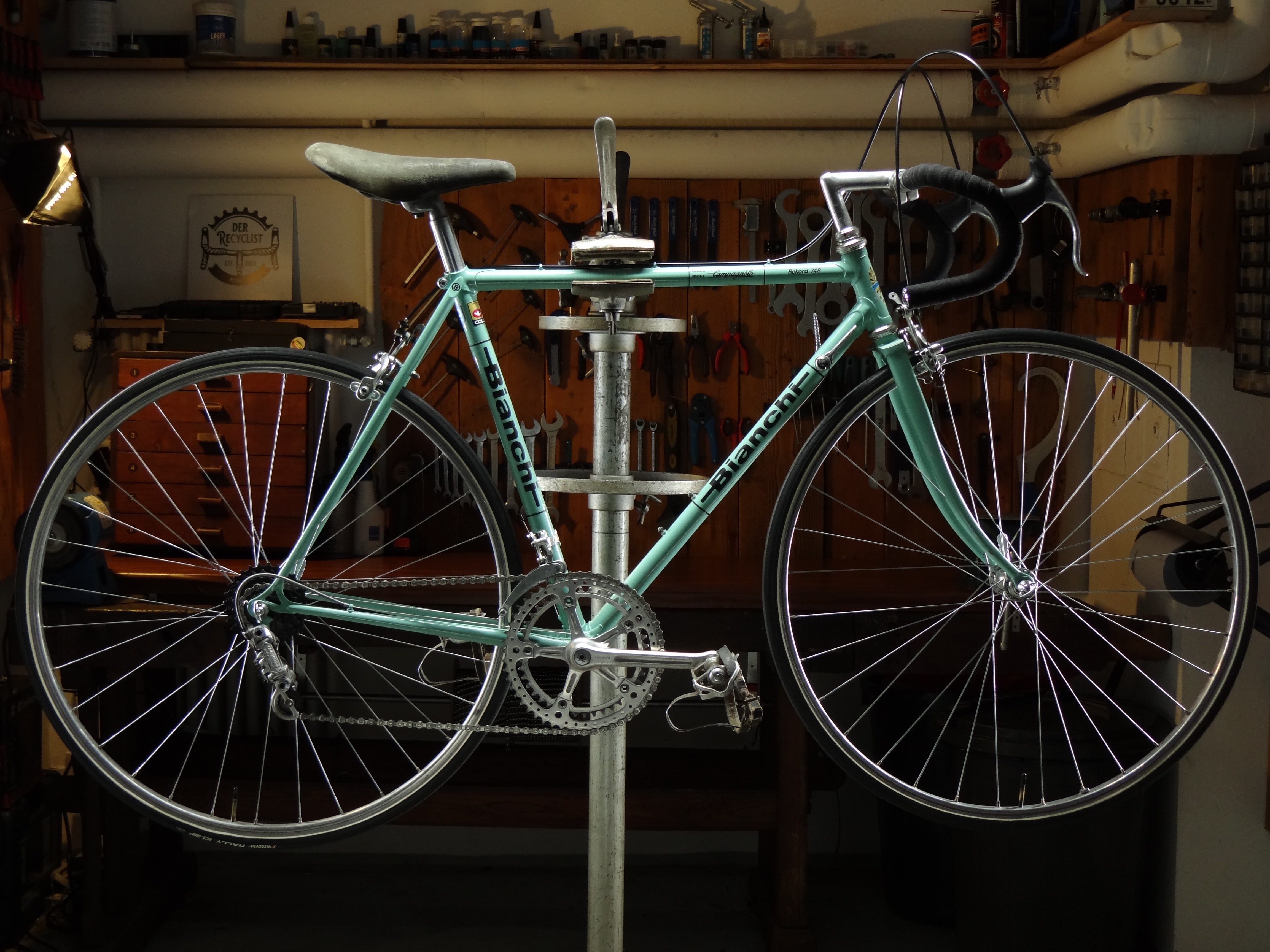 bianchi rennrad rekord 748 – Der ReCyclist Mythic+ Great Vault Now Regular Strength Rahmengröße:51 cm - M