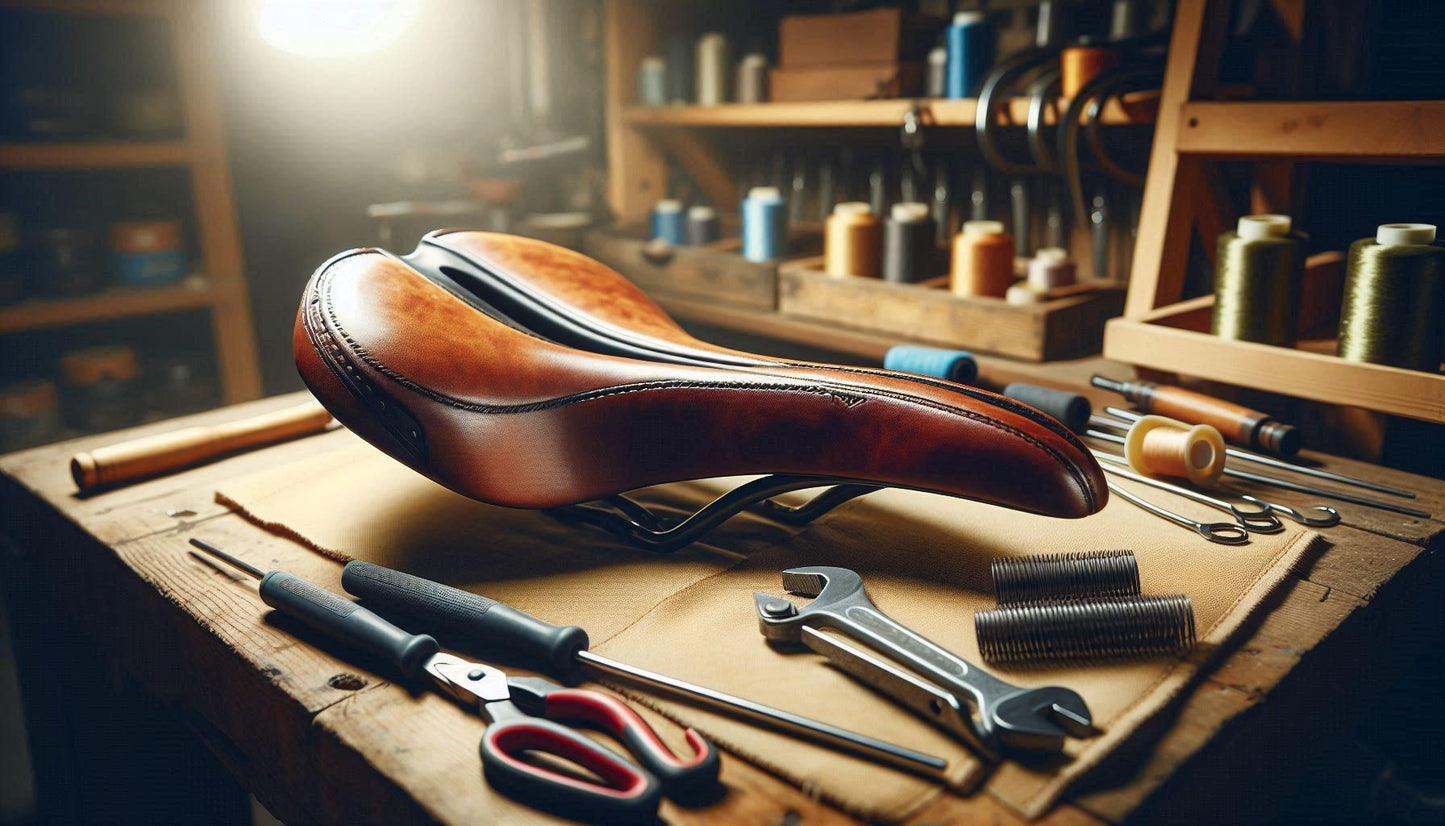 Sattel am Fahrrad de- und montieren