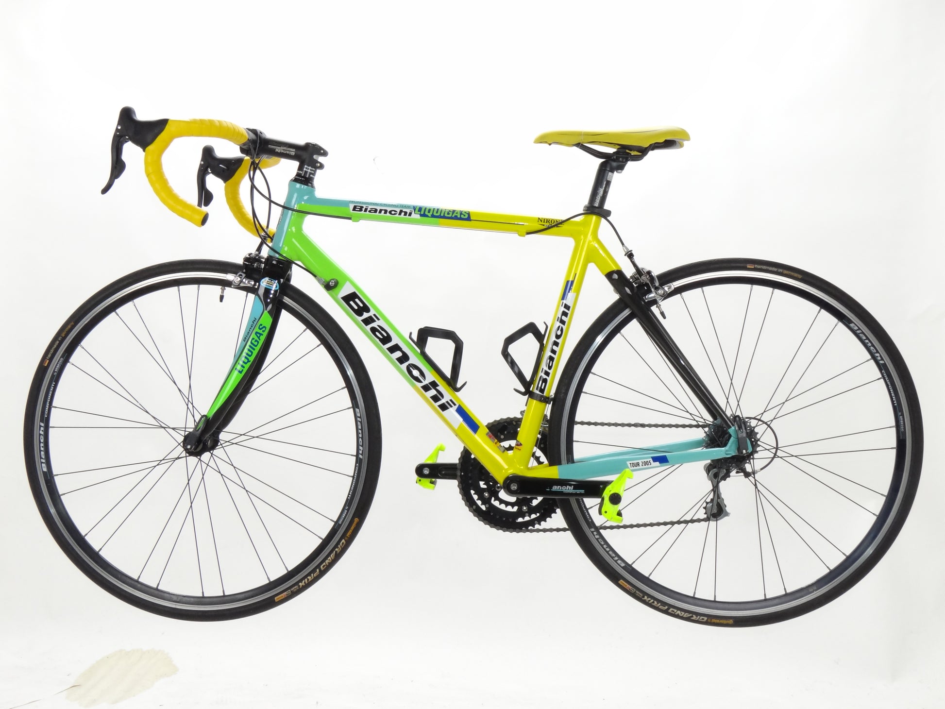 alu oder carbon rennrad Bianchi Via Nirone 7 Alu Carbon Liquigas