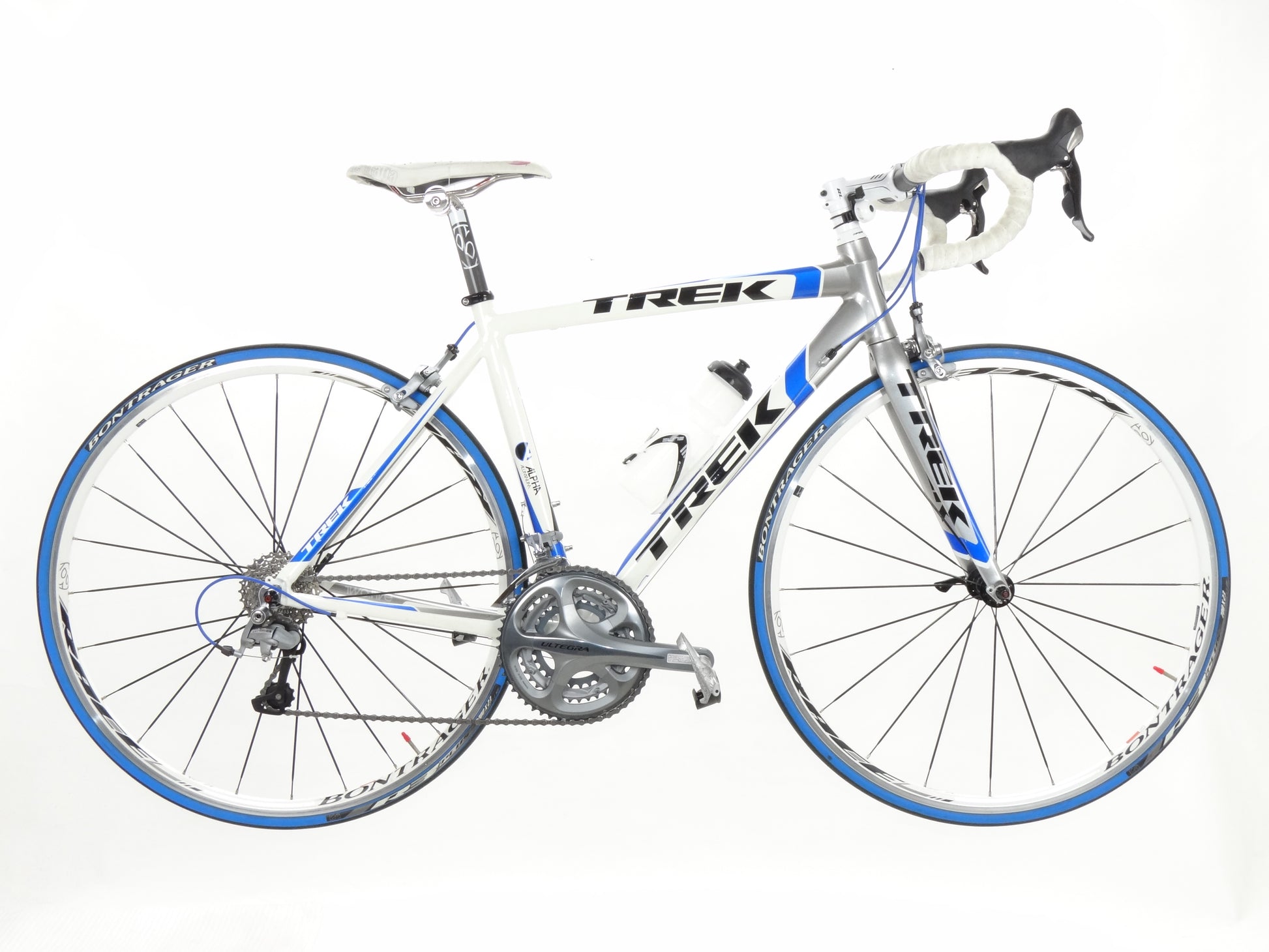 rennrad weiß blau Trek Alpha 2.5 – Der ReCyclist
