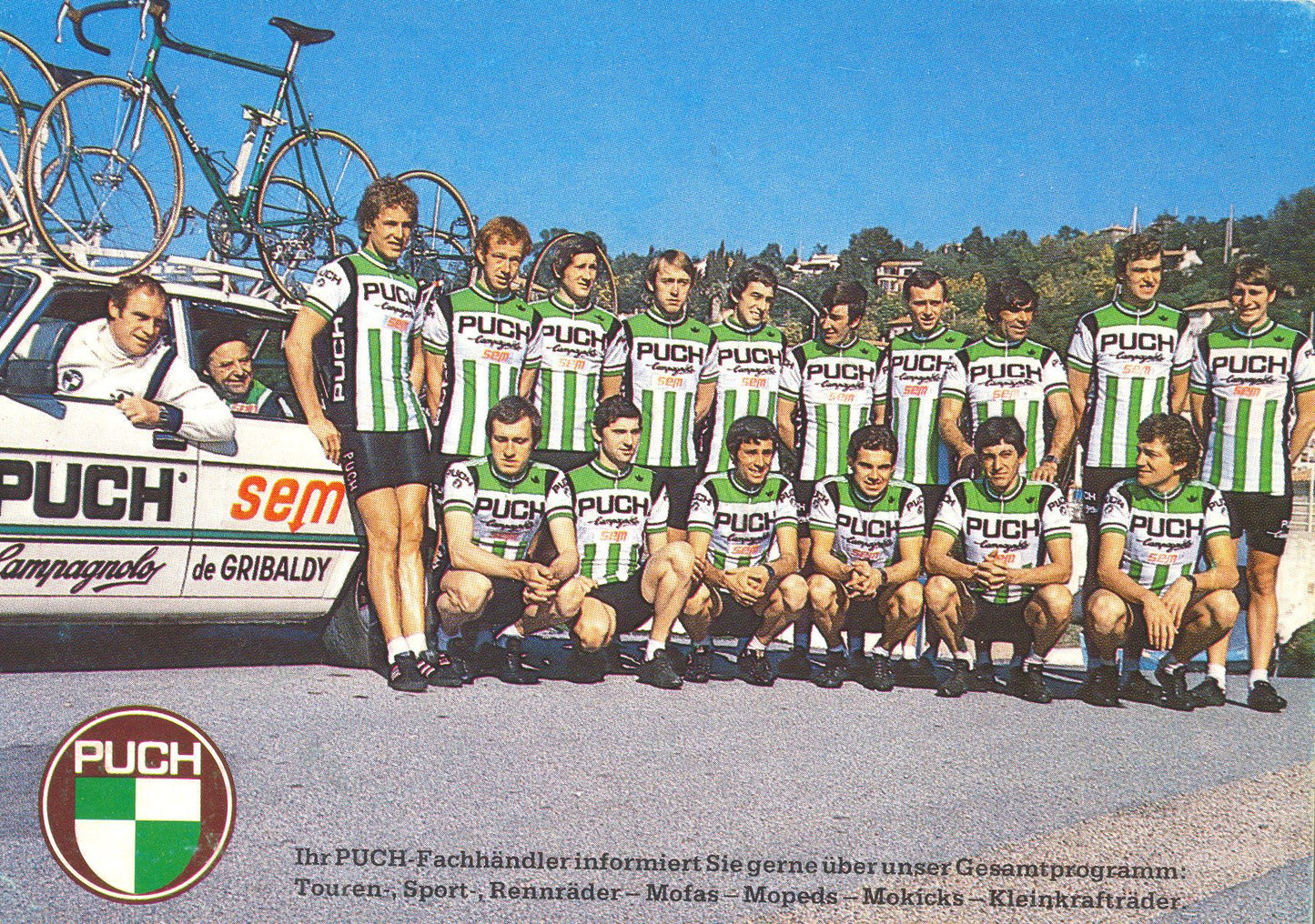 Puch Mistral Ultima Team Puch Campagnolo Sem Tour de France 1980 Hans Peter Jakst